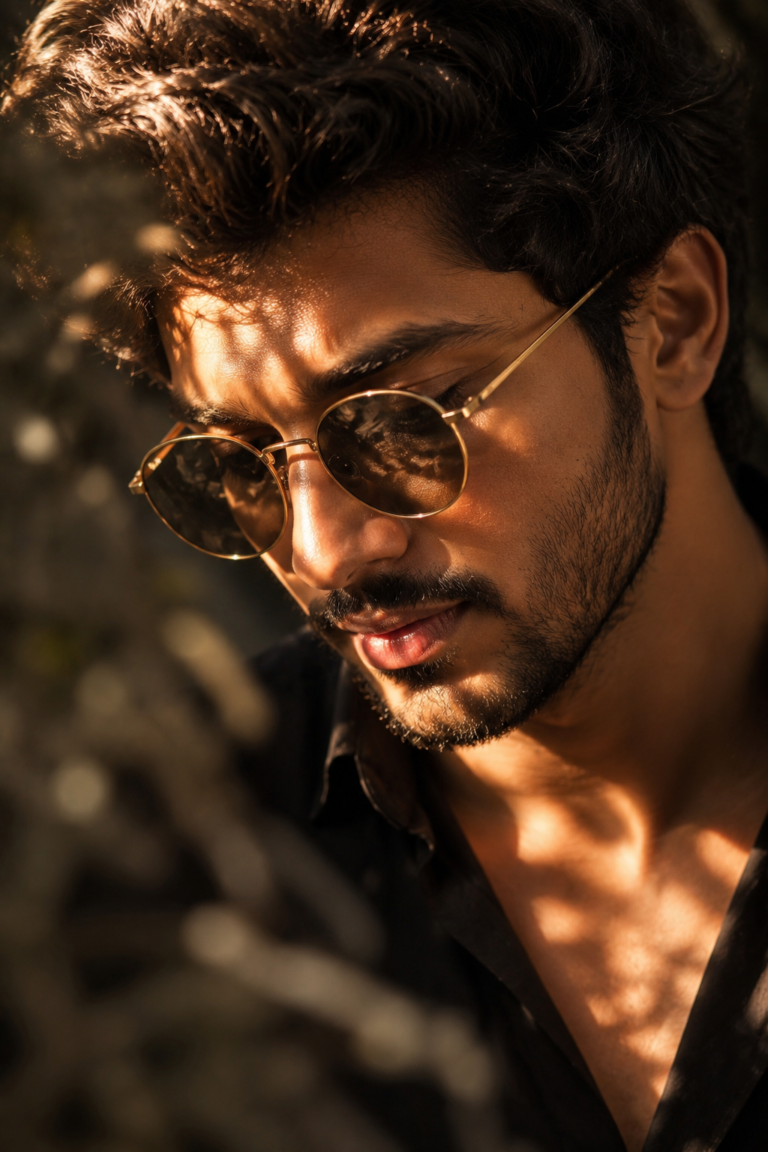 Cinematic Golden Hour Portrait