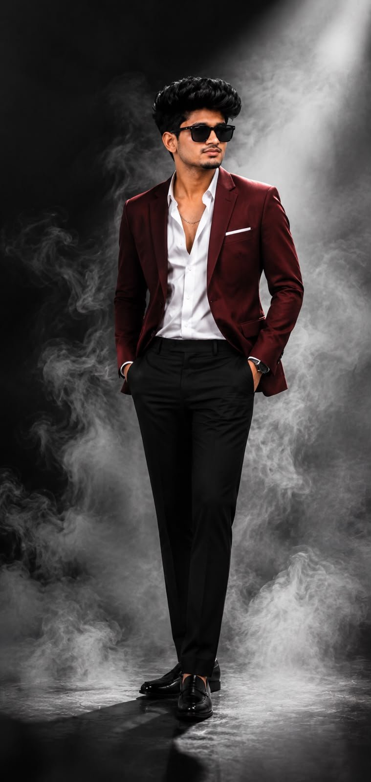 Luxury Cinematic Editorial Fashion Portrait Style